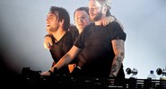 <b>MÁFIA DE DJS</b> Depois de Ibiza, o Swedish House Mafia conquista o mundo - RAHAV SEGEV/ZUMA PRESS/CORBIS