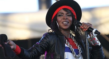 Lauryn Hill em show em abril de 2011, no festival Coachella - AP