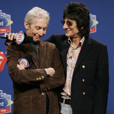 Charlie Watts e Ronnie Wood - Rolling Stones - AP