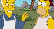 Julian Assange - Os Simpsons - Reprodução/Entertainment Weekly