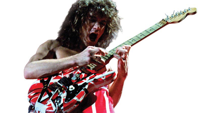 Imagem Guitarras de Eddie Van Halen são vendidas por mais de R$ 2 milhões em leilão