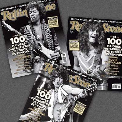 Em fevereiro, a <i>Rolling Stone Brasil</i> chega às bancas com três capas, em edição especial de colecionador