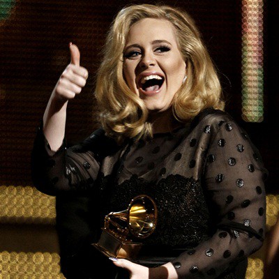 Adele - Grammy - AP