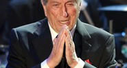 Tony Bennett na festa pré-Grammy de Clive Davis - AP