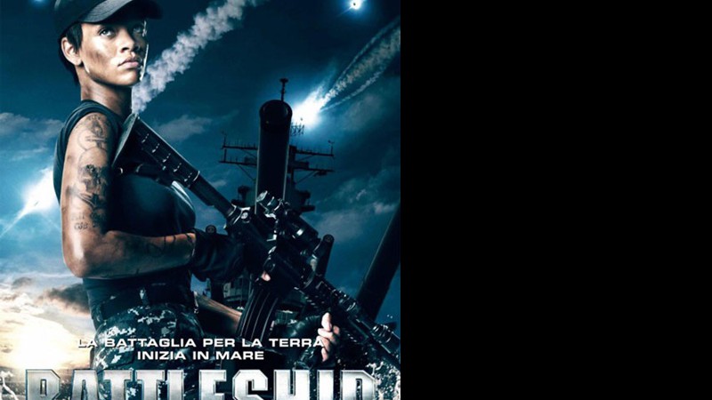 Rihanna em <i>Battleship - Batalha dos Mares</i> - Divulgação