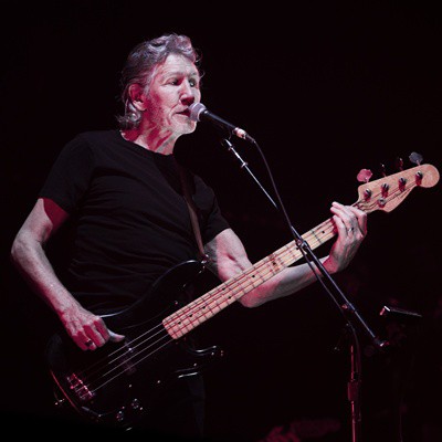 Roger Waters fez a segunda performance brasileira de <i>The Wall</i> na última quinta, 29. - AP