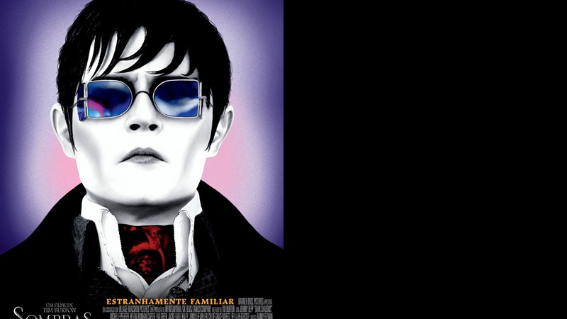 Barnabas Collins (Johnny Depp) é transformado em vampiro por Angelique (Eva Green) após ele partir o coração dela no século XVIII - Divulgação