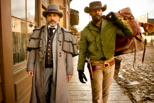 Django e Schultz em <i>Django Unchained</i> - Reprodução/Entertainment Weekly