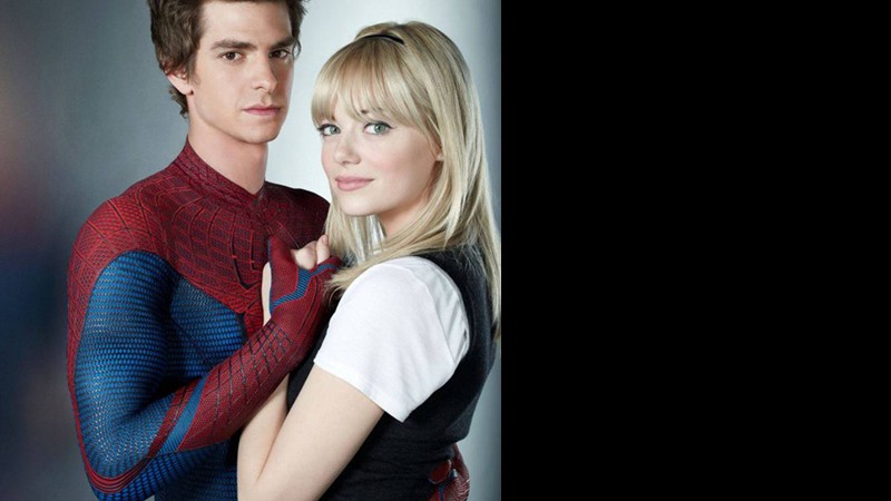 Emma Stone e Andrew Garfield em <i>O Espetacular Homem-Aranha</i> - Divulgação