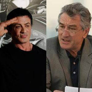 De Niro e Stallone - AP