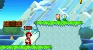 Still de <i>New Super Mario Bros. U</i>, com o clássico personagem encanador. Trata-se de um dos títulos de maior destaque da apresentação da Nintendo. - Reprodução/vídeo