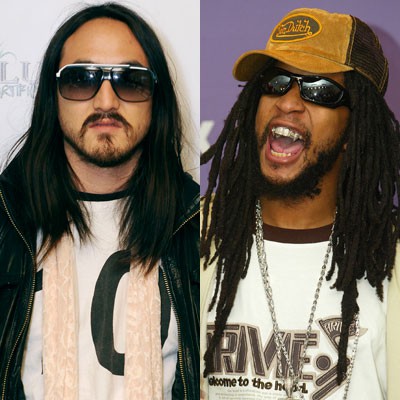 Steve Aoki e Lil Jon - AP