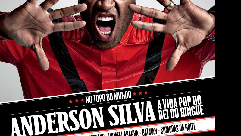 Anderson Silva em uma das capas da <i>Rolling Stone Brasil</i> de junho