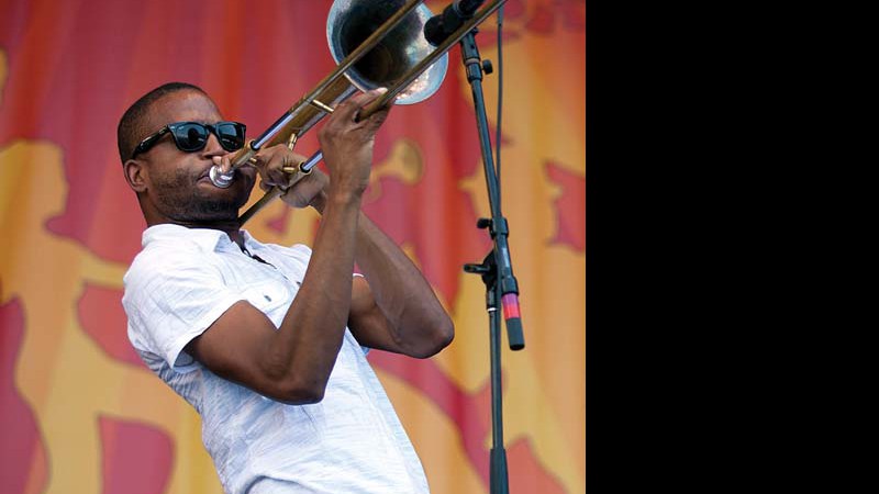 <b>ROCK, COUNTRY E JAZZ</b> O onipresente Trombone Shorty;  - DOUGLAS MASON/DIVULGAÇÃO