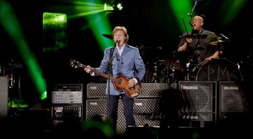 Paul McCartney durante show no estádio da Ressacada, em Florianópolis, em abril deste ano - Divulgação/Fernando Wiladino