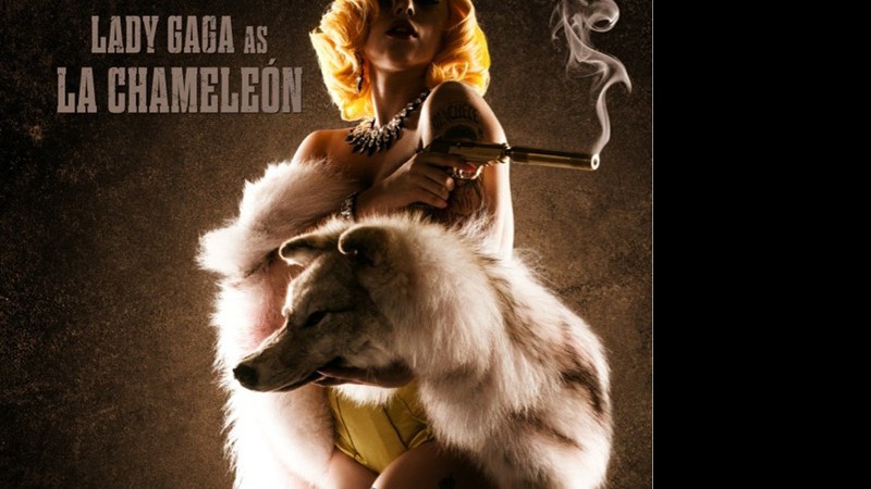 Lady Gaga - <i>Machete Kills</i> - reprodução Twitter