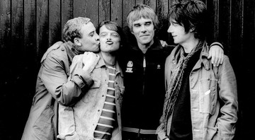 <b>Stone Roses</b>
<br>
Os precursores do indie rock, e ainda por cima estão em turnê pela Europa. - Divulgação