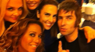 Spice Girls e Liam Gallagher - Reprodução / Twitter