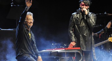 Ray Manzarek e Marilyn Manson - AP