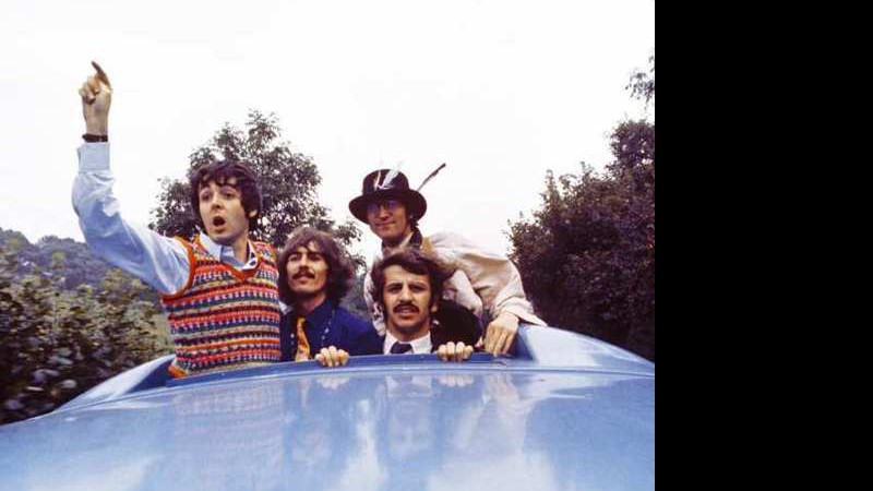 Beatles em Magical Mystery Tour - Reprodução