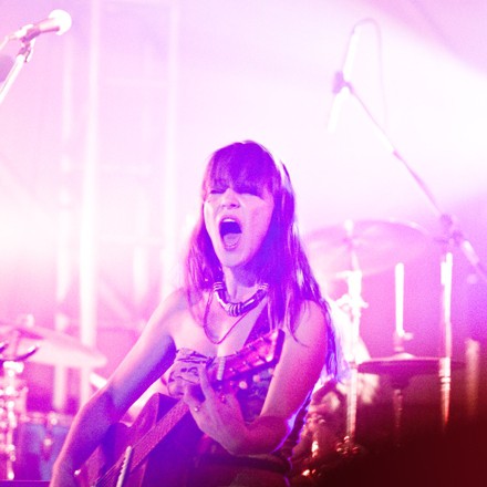 Feist fez pela primeira vez um show no Brasil nesta segunda, 22, em São Paulo - Diego Ciarlariello