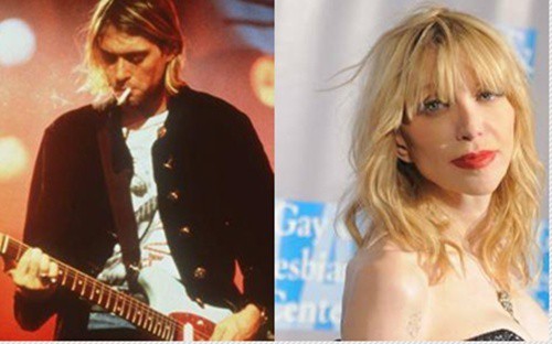 Courtney Love e Kurt Cobain - AP