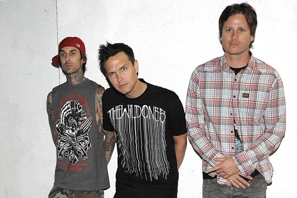 Blink-182 em 2010 (Foto: Ap)