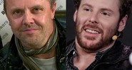 Lars Ulrick e Sean Parker - AP