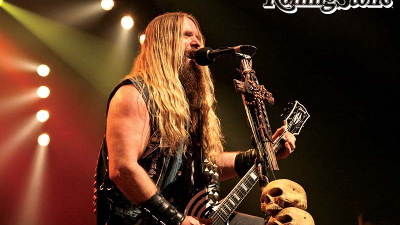 <b>METAL CONSCIENTE</b> Zakk Wylde em show recente do Black Label Society, em São Paulo; - Thais Azevedo