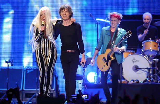 Lady Gaga e Rolling Stones - AP