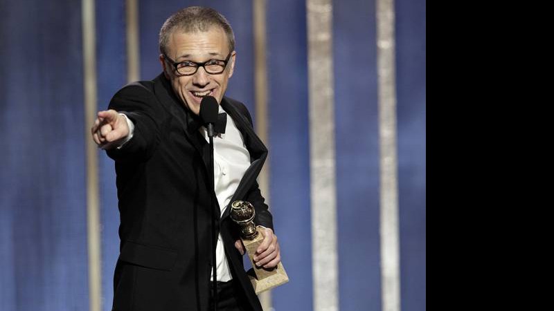 Christoph Waltz foi o Melhor Ator Coadjuvante por seu papel no filme <i>Django Livre</i>, de Quentin Tarantino - AP