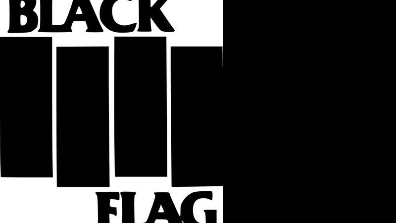 Logo da banda Black Flag - Reprodução