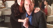 Courteney Cox e Matthew Perry - Reprodução / Twitter