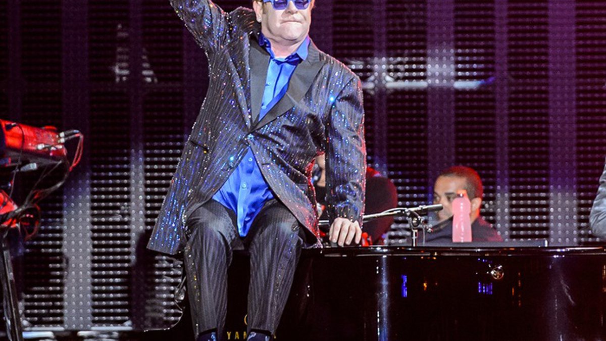 Elton John voltou ao Brasil depois de uma passagem pelo Rock in Rio, em 2011 - XYZ / Stephan Solon