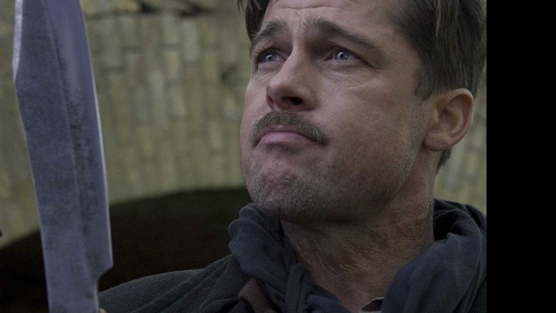 Galeria – Personagens de Tarantino - Tenente Aldo Raine (Brad Pitt) - Reprodução / Vídeo