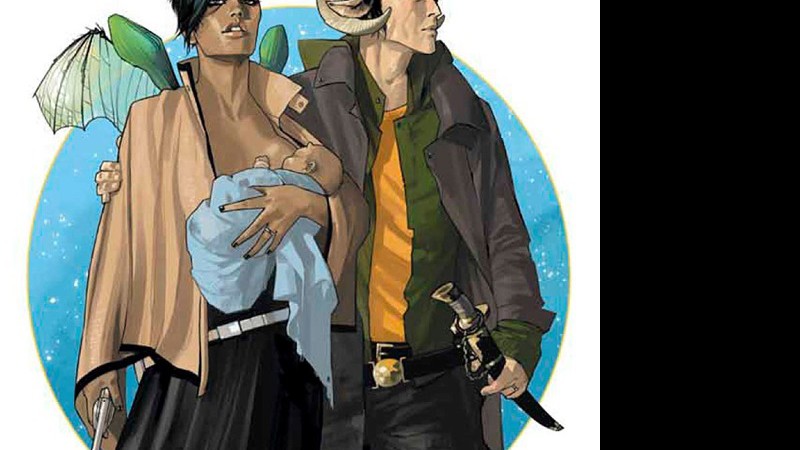 Capa da HQ <i>Saga</i> - Reprodução / Image Comics