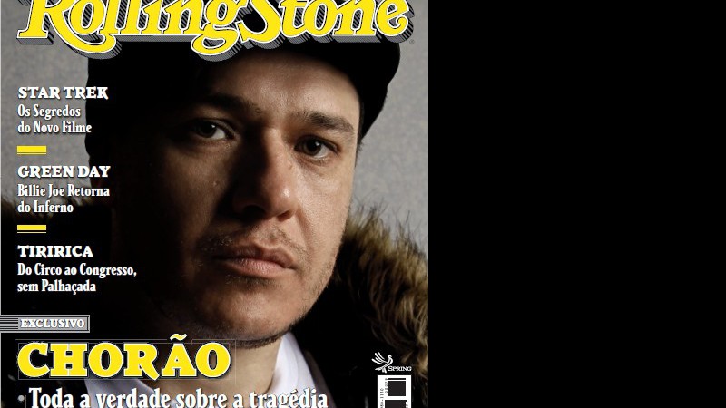 Chorão na capa da edição 79 da <i>Rolling Stone Brasil</i>