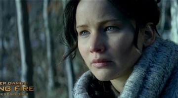 Jennifer Lawrence em Jogos Vorazes - Reprodução