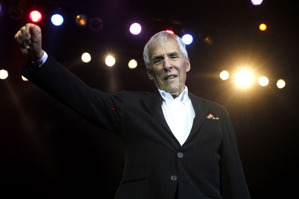 Burt Bacharach no palco do HSBC Brasil, em São Paulo - Divulgação/Taiz Dering