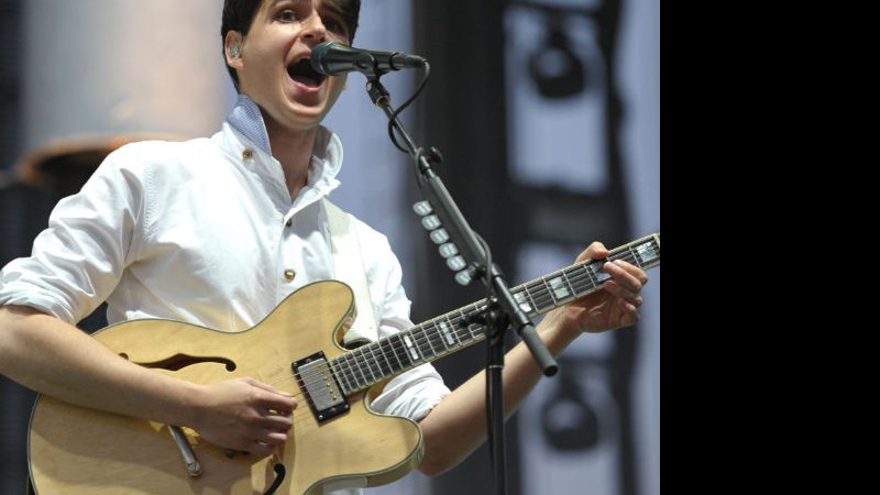 Ezra Koenig, vocalista do Vampire Weekend - AP