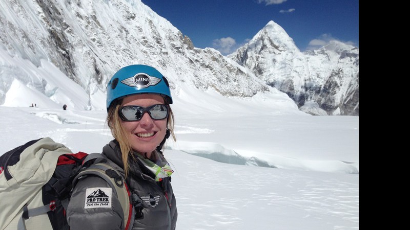 Karina Oliani persegue o sonho de alcançar o topo do monte Everest - Divulgação / Marcelo Rabelo