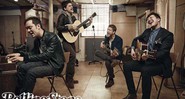 <b>Desplugados</b> (A partir da esq.) Ben Lovett, Winston Marshall, Ted Dwane e Marcus Mumford - Sam Jones