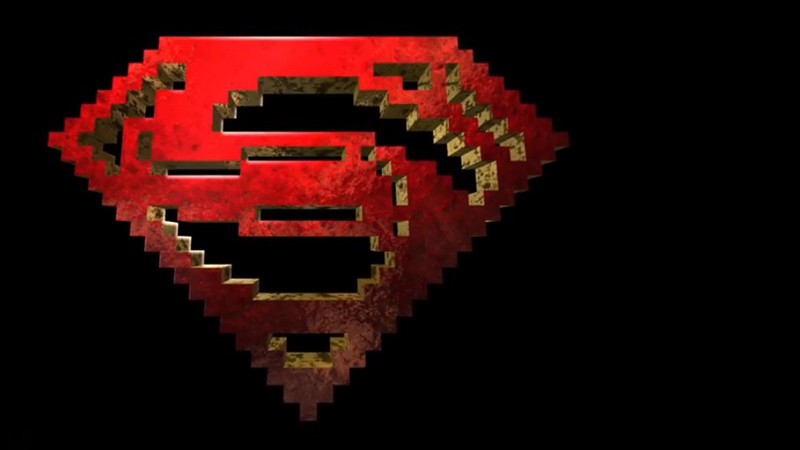 Superman em <i>Minecraft</i> - Reprodução