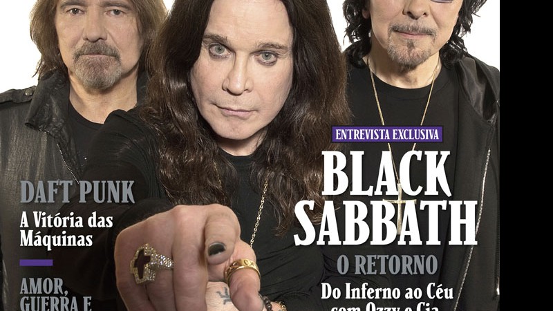 O Black Sabbath na capa da edição 81