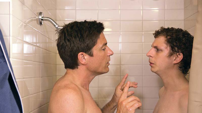 <b> Situações peculiares</b> Jason Bateman e Michael Cera, como pai e filho em cena da nova temporada - sam urdank/netflix