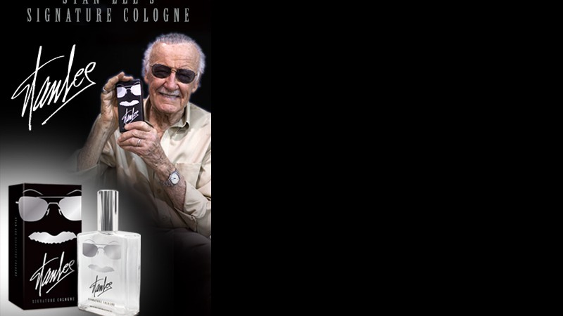 Stan Lee lança perfume "Nuff Said" - Reprodução / JADS