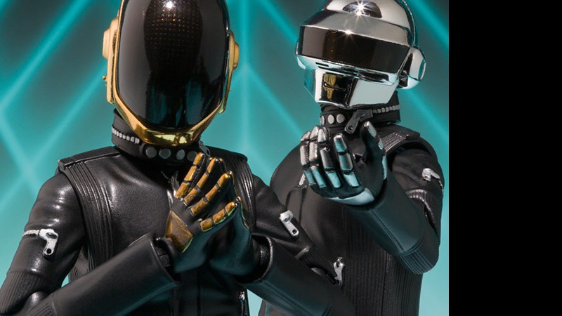 Daft Punk ganham versão em bonecos articulados no Japão.  - Reprodução / SH Figuarts