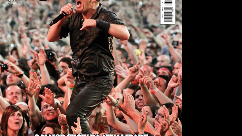 Bruce Springsteen na capa da edição de setembro da <i>Rolling Stone Brasil</i>