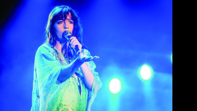 Florence + The Machine fez o show menos roqueiro da segunda noite de Rock in Rio. - Raul Aragão / Divulgação