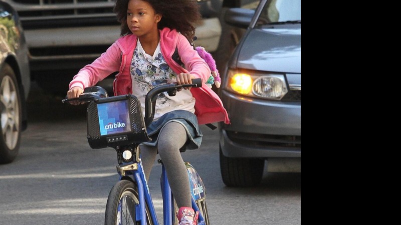 Quvenzhané Wallis em <i>Annie</i> - Reprodução / US Weekly